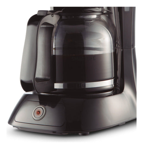 Cafetera De Filtro Permanente Smartlife Sl-cm9402 1.5 Litros Color Negro