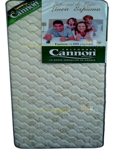 Cannon Espuma Especial De Lujo Colchón 1 1/2 Plaza 100cm X 190cm