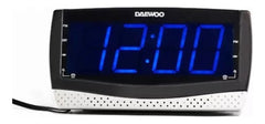 Radio Reloj Despertador Daewoo Di978 Fm Cargador Usb Negro