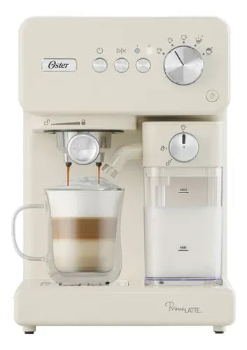 Cafetera Espresso Automatica Oster Primalatte 6604wa 15bares Blanco