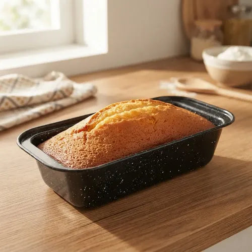 Molde Para Pan Budinera Horno Antiadherente Carol 6082fne Negro