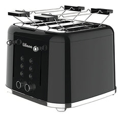 Tostadora Liliana Retrostyle At932 Color Negro