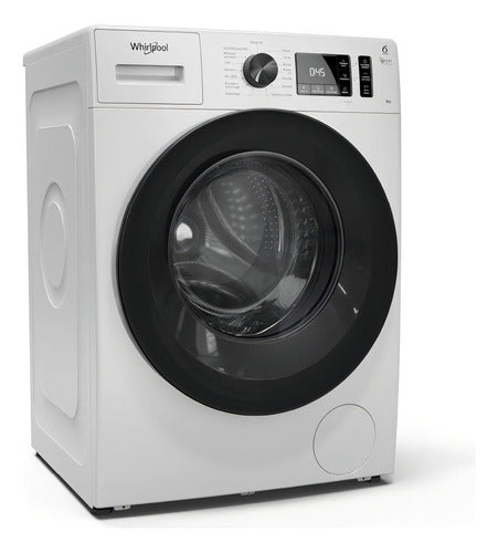 Lavarropas Whirlpool Wnq90abdna 9 Kg 1400rpm C/fron Inverter Color Blanco