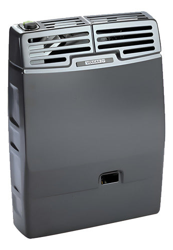 Calefactor De Gas Natural Volcan Tiro Natural 43616v De 3500 Marrón