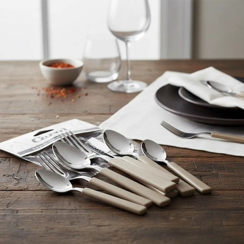 Bateria Set 7 Piezas Carol Cacerolas Sarten Jarro Cubiertos Suela