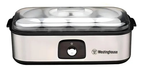 Yogurtera Westinghouse Wh-yog20-01 De 8 Frascos Vidrio 1.6l Plateado