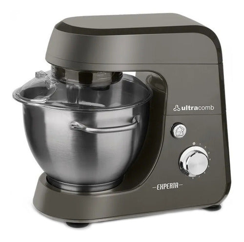 Batidora De Pie Planetaria Ultracomb Bb-2106 Experta 800w 5l Gris 50 Hz X 60 Hz