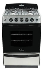 Cocina Multigas Florencia 5538 Acero Clase A 4 Hornallas Cs Acero Inoxidable