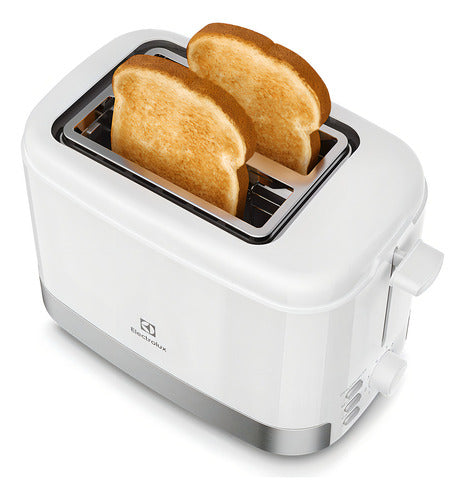 Tostadora Eléctrica Electrolux Inox Ets11 8 Niveles Color Blanco