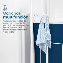 Estanteria Organizador Baño Lavarropas 3 Niveles Blanco Cts Blanco