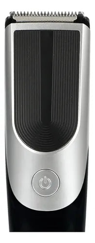 Cortadora De Pelo Yelmo Bk-3911 Recargable Con Pantalla Led Y 6 Peines De Corte Plateado
