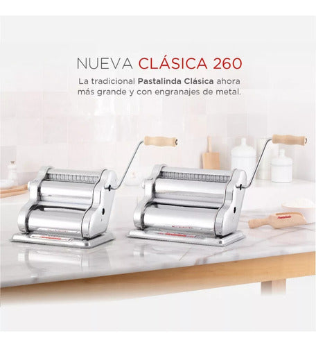 Fabrica De Pastas Pastalinda Clásica Original Blanca Blanco