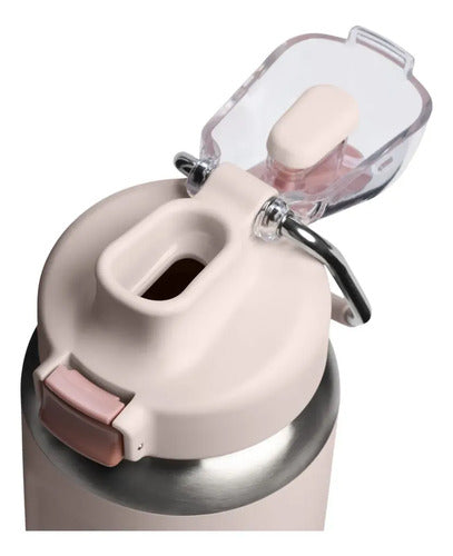 Botella Térmica Stanley Wellspring Frio Hielo De 473ml Rose Quartz