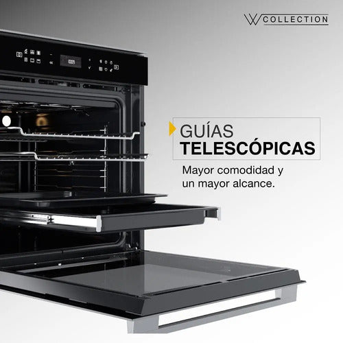 Horno Eléctrico Empotrable Whirlpool Woc73ae Negro 73l
