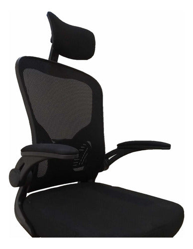Silla Ejecutiva Tio Musa Mc-011 Gamer Ergonómica Negra Regulable En Altura Negro