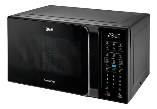 Microondas Digital Bgh B223dn20i Quick Chef Grill 23lts Cts