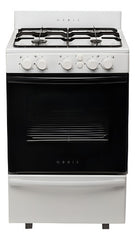 Cocina A Gas Orbis 858bc4 Blanca C/visor Y 4 Hornallas Cts Blanco