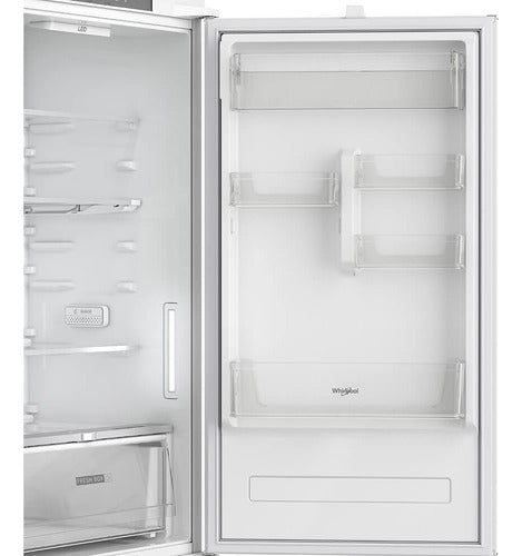 Heladera Whirlpool No Frost Wre25ab Panelable Inverter 244 L Color Blanco