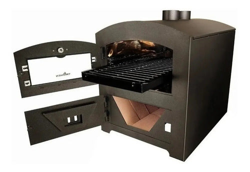 Horno A Leña Tromen Tango Mesada Material Refractario Cts