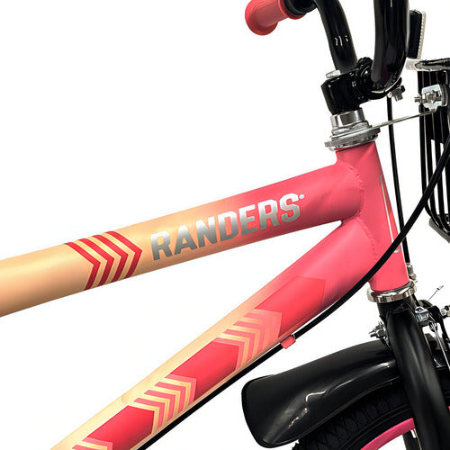 Bicicleta Infantil Randers Randers R16 Tamaño Del Cuadro 16  Color Rosa