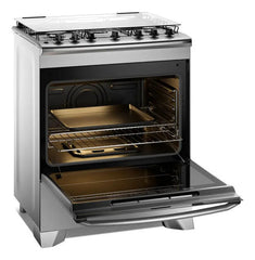 Cocina A Gas Electrolux F5etm Experience De 5 Hornallas Plateado