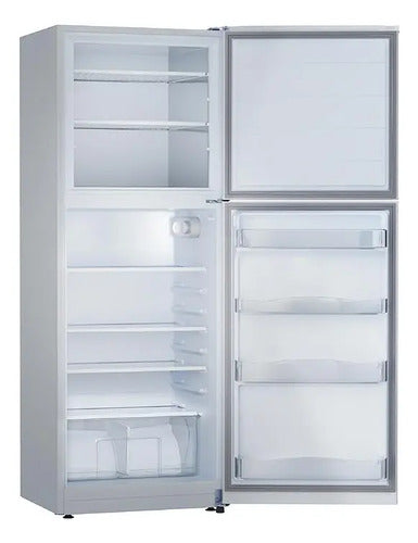 Heladera Con Freezer Cíclica Drean Hdr400f30b Blanca 397l Blanco