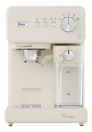 Cafetera Espresso Automatica Oster Primalatte 6604wa 15bares Blanco