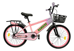 Bicicleta Infantil Randers Rodado 20 Bke-221-e Lila Canasto Lila