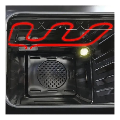 Cocina Electrica Ormay Ultra-acero Vitroceramico 4 Hornallas Acero