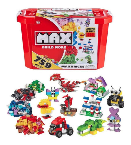 Bloques Para Armar Zuru 7643 Max Classic Brick De 759 Piezas 759