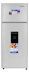 Heladera Telefunken Tfk-hd22 Con Dispenser 220l Silver Plateado