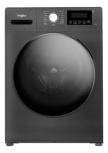 Lavarropas Whirlpool Carga Frontal 7kg Inverter Titanium Titanio