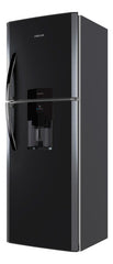 Heladera Con Freezer Drean Hdr400f41n Ciclica Dispenser Cs Negro