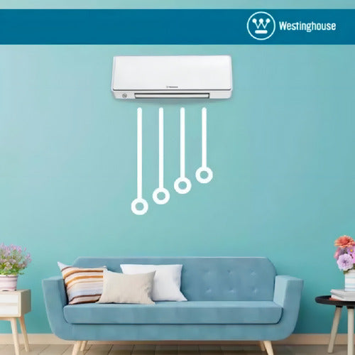 Caloventor Split 2000w Aire Fresco Y Calor Control Remoto