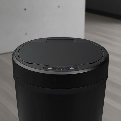 Cesto De Basura De 15lts Con Sensor Inteligente Vivendi Negro