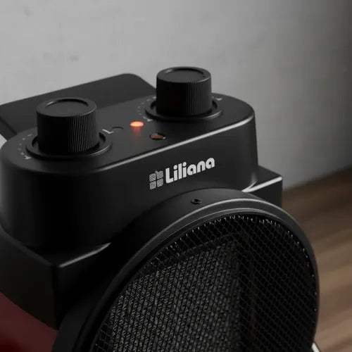 Caloventor Eléctrico Industrial C/ Termostato Liliana Cfi830 Rojo