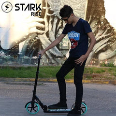 Monopatin Scooter Plegable Niños Adultos Stark Rise Gris Cts Gris
