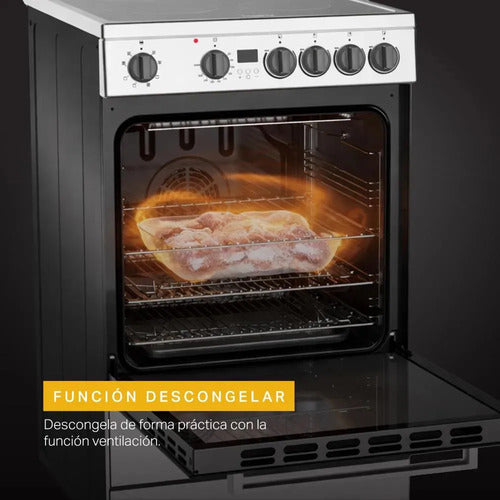 Cocina Whirlpool Eléctrica Inox 55 Cm Inox