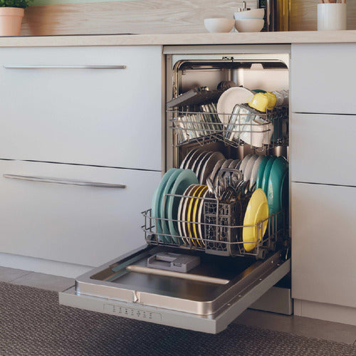 Lavavajillas Candy Cdph2d1047s-12 10 Cubiertos Silver Gris