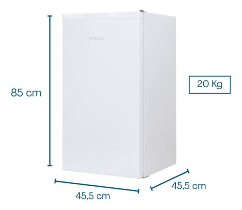 Freezer Vertical Philco Phcv065b 65lts Color Blanco
