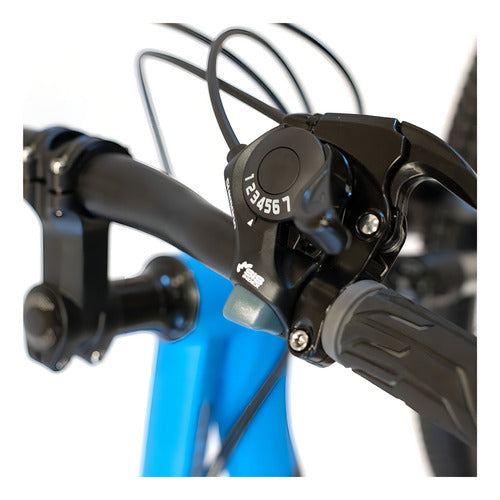 Bicicleta Mountain Bike Randers Bke-2129 Tamaño Del Cuadro M Color Azul/negro