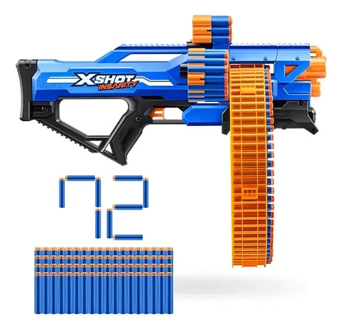 Zuru X-shot Insanity Mad Mega Bar 36609 7476 Color Azul