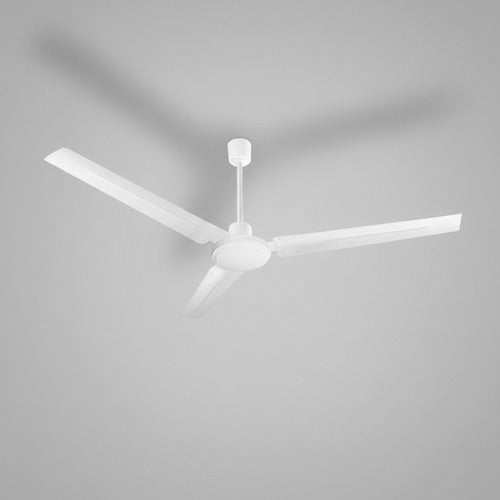 Ventilador De Techo Liliana Vthi503 Con 3 Palas De Metal 1.4 M 50 Hz X 60 Hz Blanco Blanco Metal 3