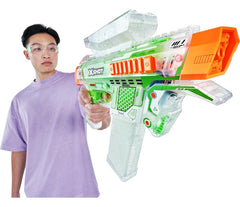 Lanza Hyper Gel Pistola Zuru Xshot Glow In The Dark 5000 Css Verde