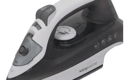 Plancha Vapor Kanji Kjh-pl1603 1600w Ceramica Vapor Vertical Gris