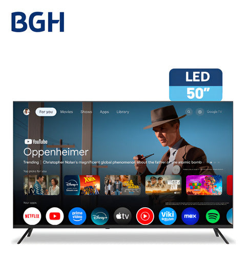 Smart Tv Led Bgh De 50'' B5026us6g 4k Google Tv