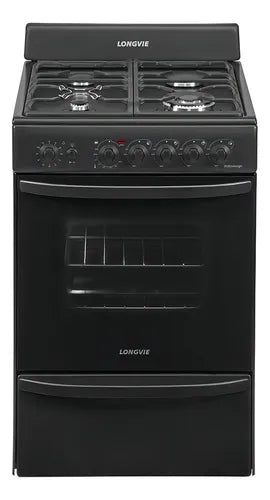 Cocina Multigas Longvie 19501g Grafito 56 Encendido Mano Grafito
