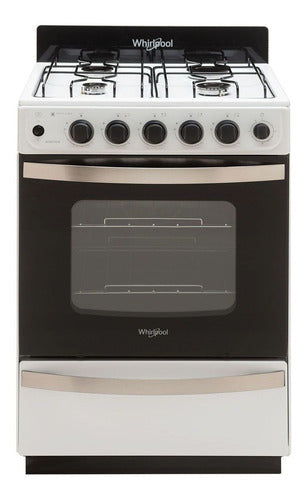 Cocina Whirlpool 56 Cm Blanca Wfb57dw Color Blanco