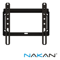 Soporte Fijo De Tv/monitor Nakan Spl282f De 23'' A 43'' Negro