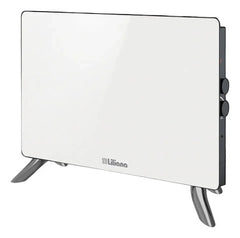 Calefactor Electrico Panel De Vidrio Liliana Glassy Ppv250 Blanco